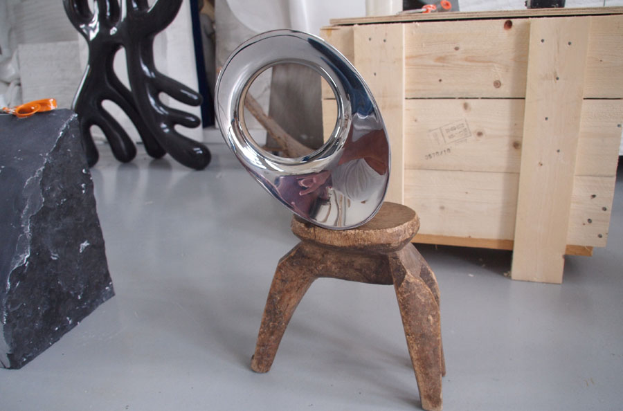 Prasto, Piccolino©, 2010; Stainless steel, 28x18x10 cm