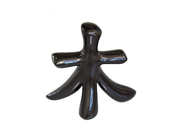 Prasto, Tree©, 2002; Black belgium marble, 36x70x80 cm